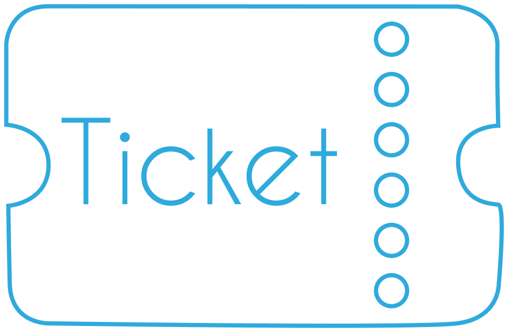 Icône de ticket